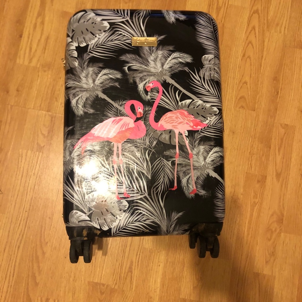 Flamingo suitcase